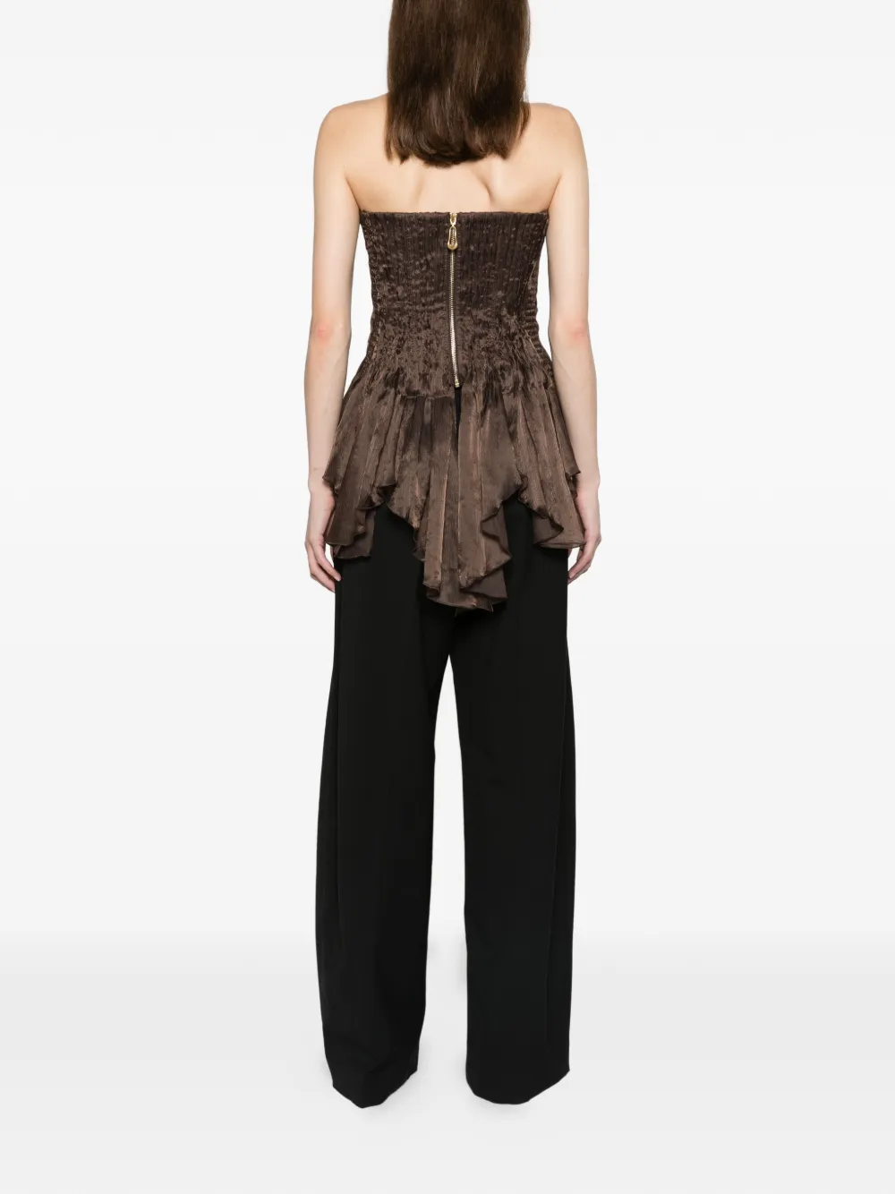 Aje Nisha bustier Bruin