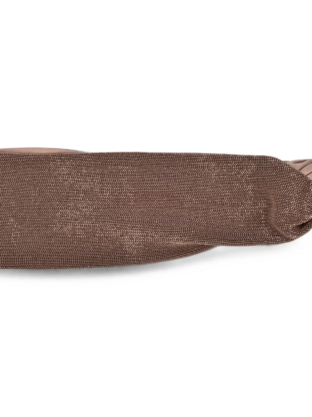 Brunello Cucinelli Haarband met geknoopt detail Beige