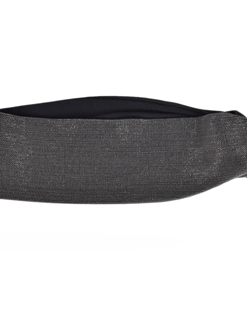 Brunello Cucinelli twist-detail headband Grijs