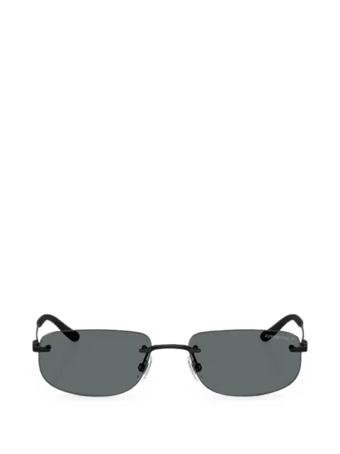Arnette AN3096 rimless oval-frame sunglasses
