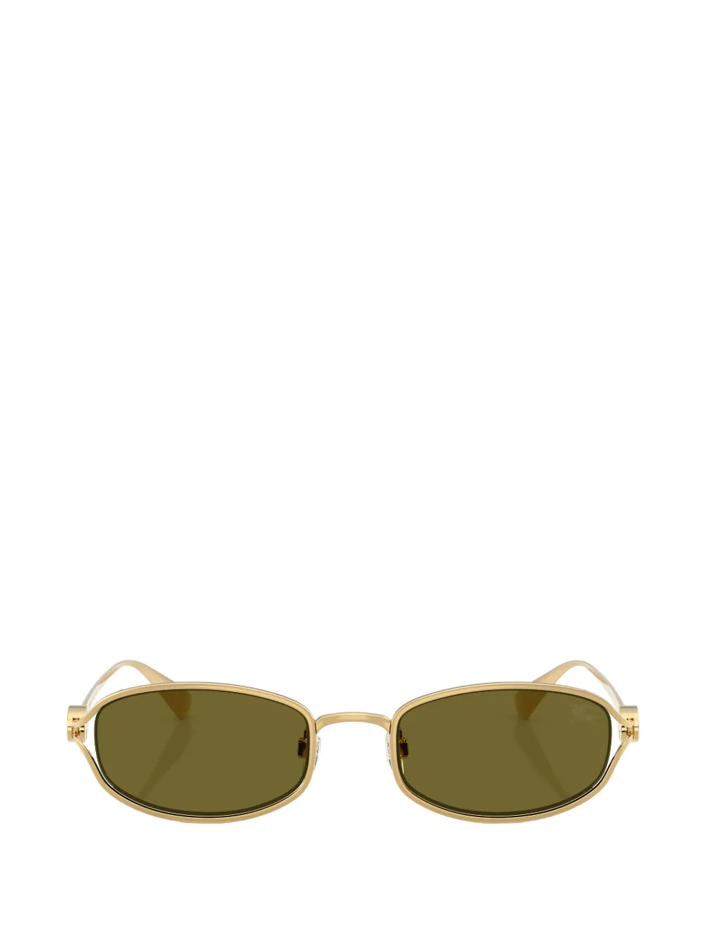 Burberry oval-frame sunglasses