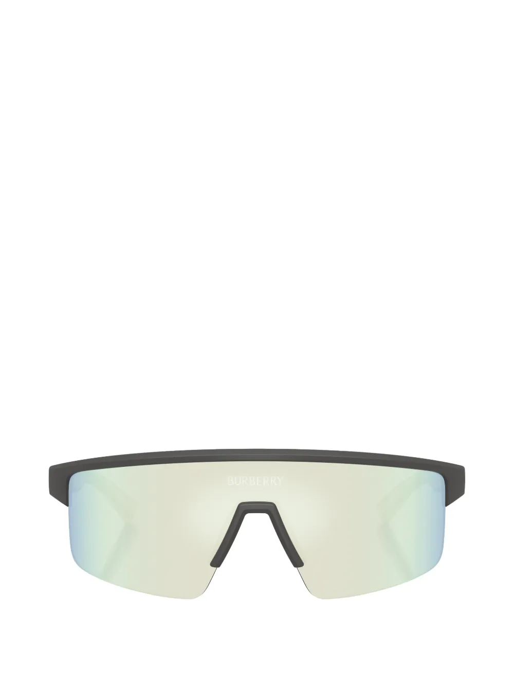 Burberry Eyewear semi-rim rectangle-frame sunglasses