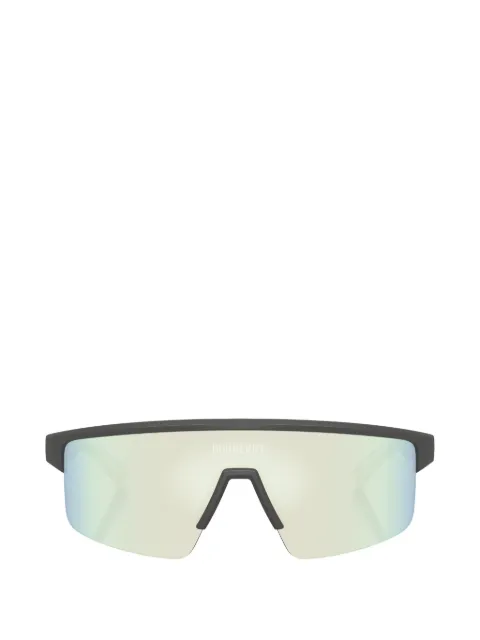 Burberry Eyewear check-print rectangle-frame sunglasses