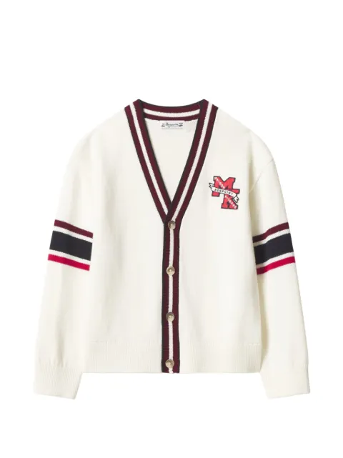 MAISON KITSUNE KIDS x Bonpoint cardigan Mateo à patch logo