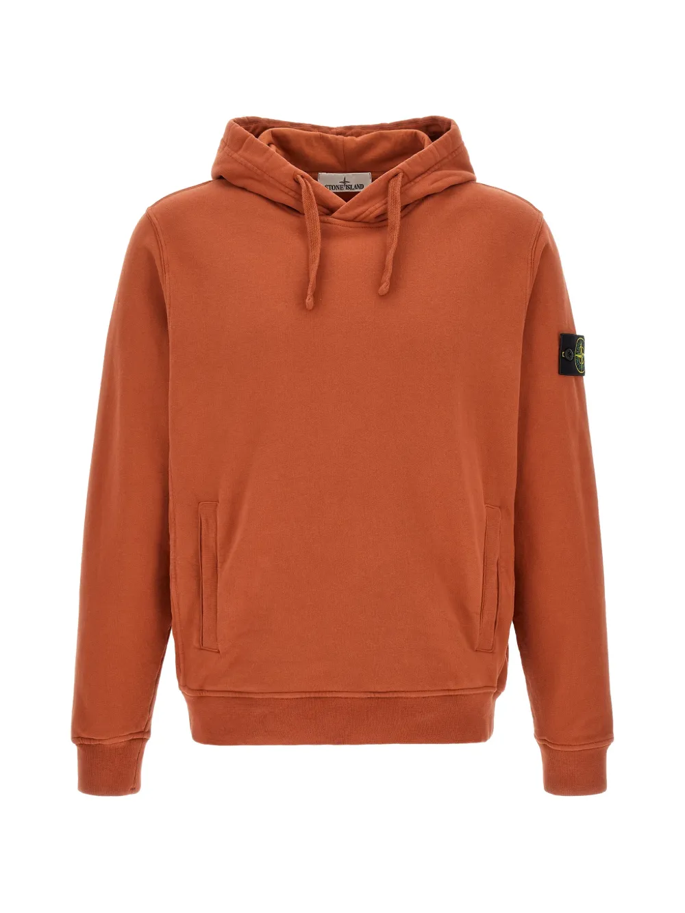 Stone Island 6100048 brushed organic cotton fleece sweatshirt
