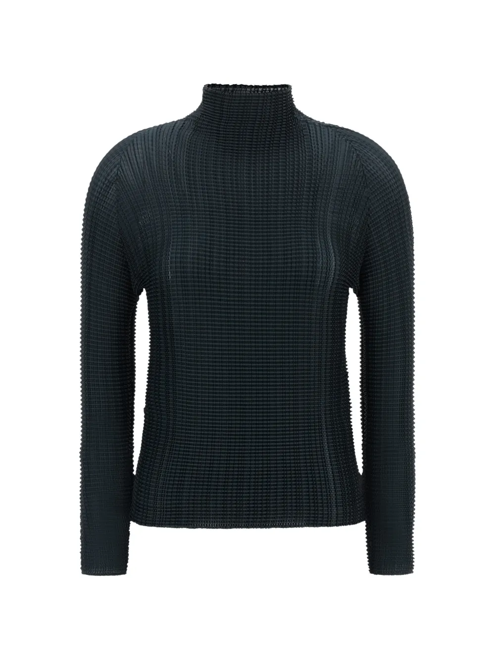 Issey Miyake Wooly Pleats-68 pleated blouse · 2