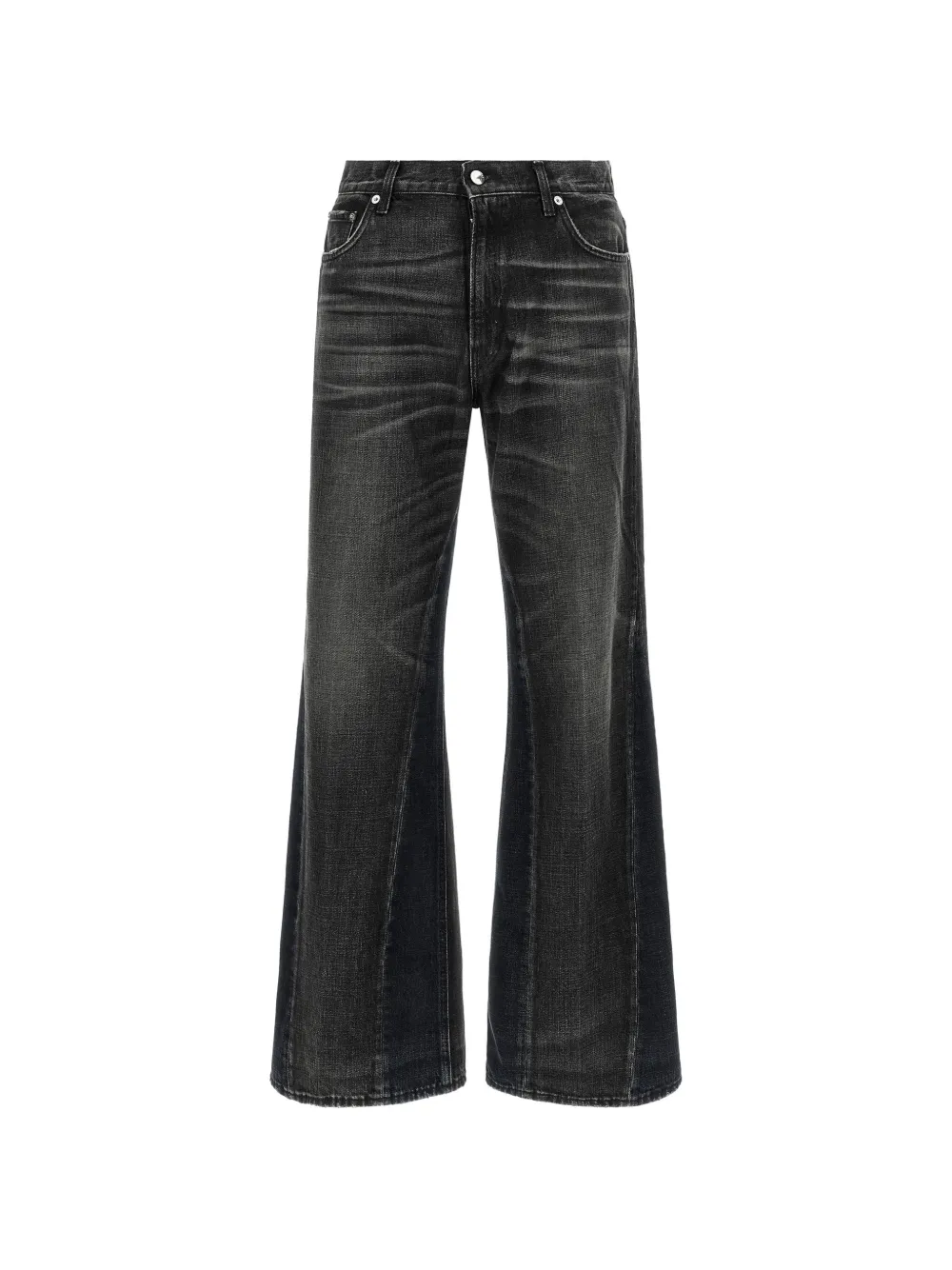 Haikure Claire panelled flared jeans