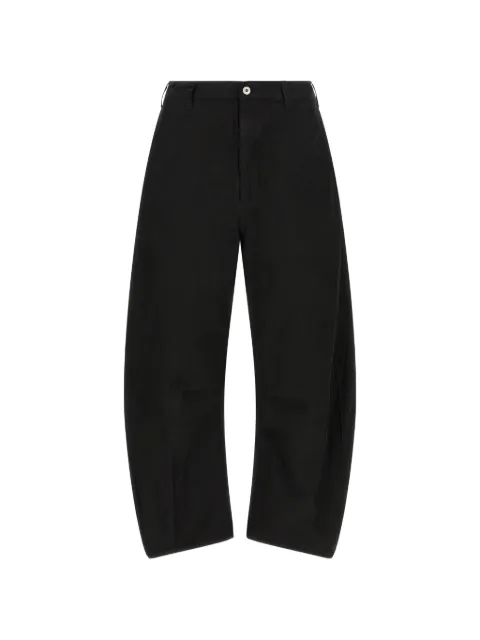 Comme des Garçons Homme брюки скульптурного кроя