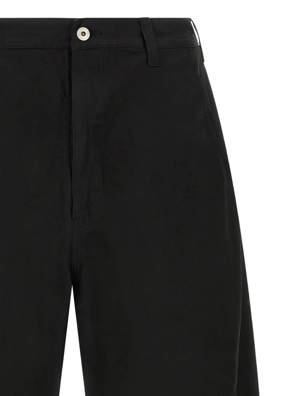 Comme des Garçons Homme Broek met curvy-fit Zwart
