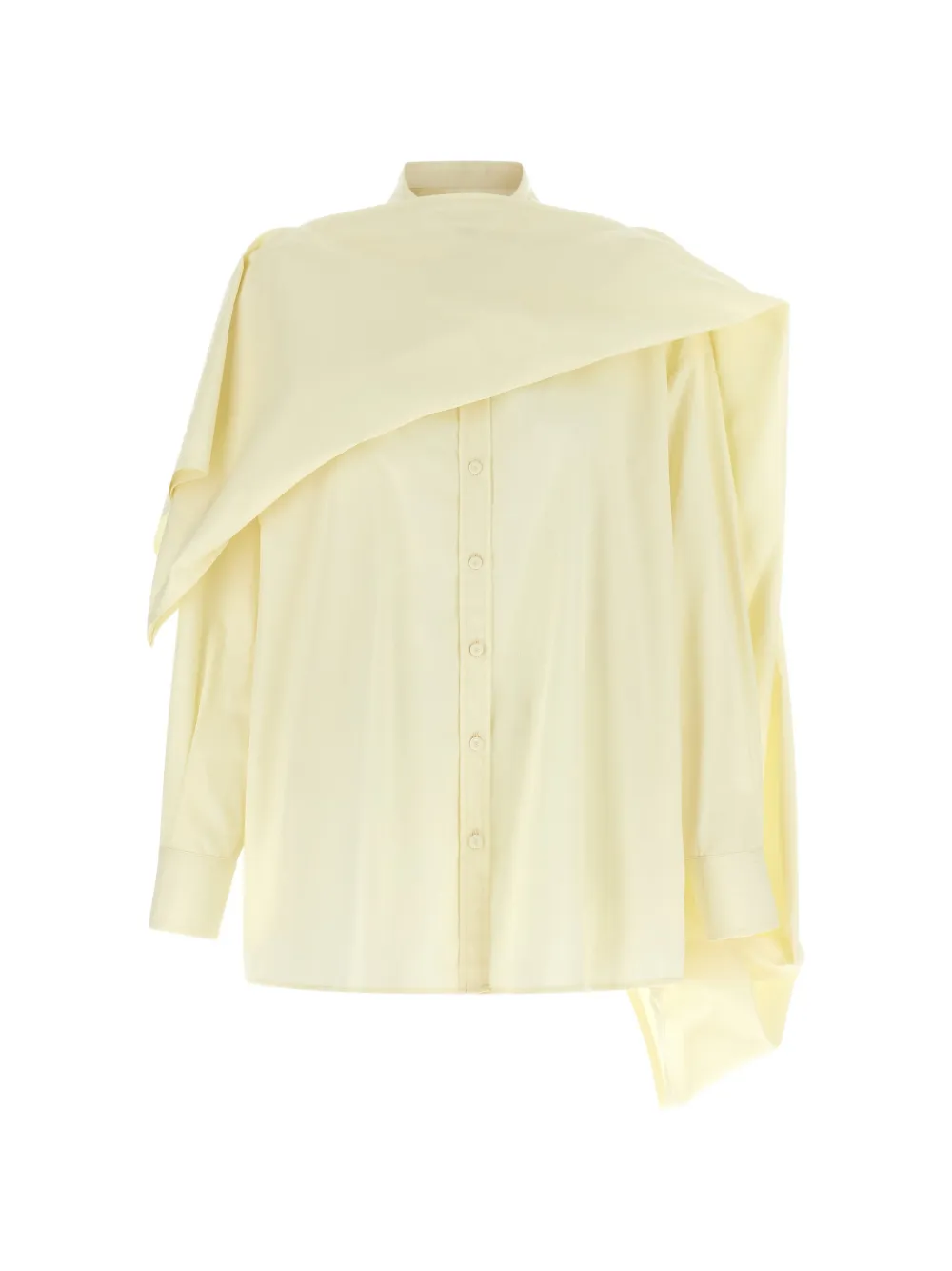 ARMARIUM Cecilia asymmetric draped shirt