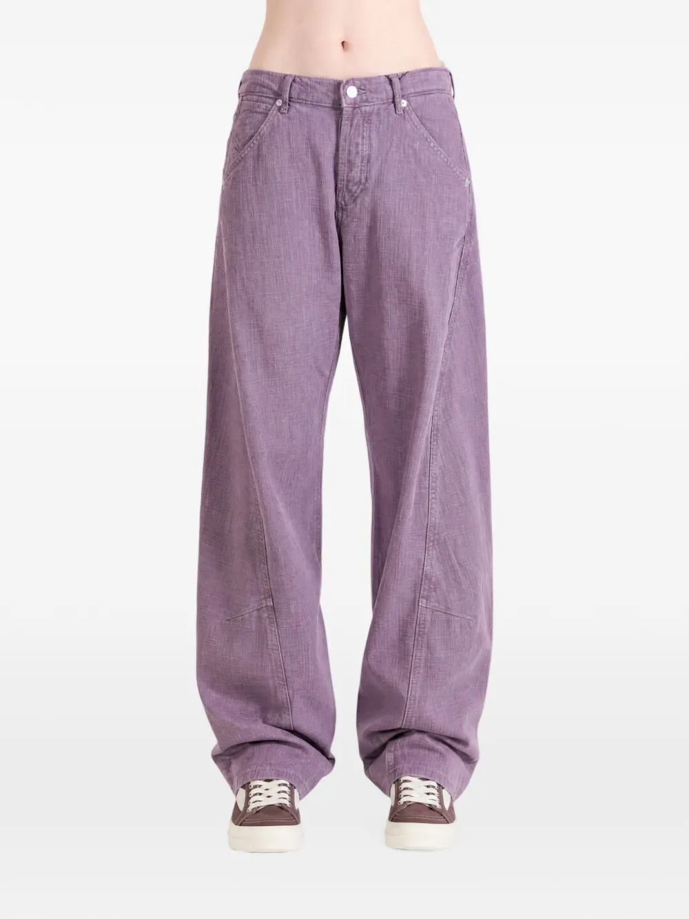 Free People Highland wide-leg jeans - Violett