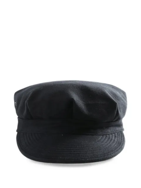 TAIGA TAKAHASHI eyelet-detail flat cap