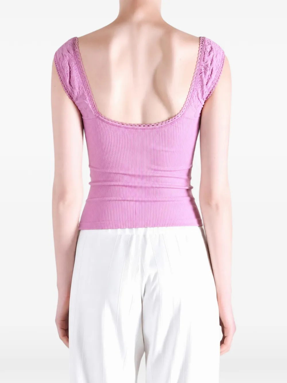 Free People Pretty Please tank top Roze
