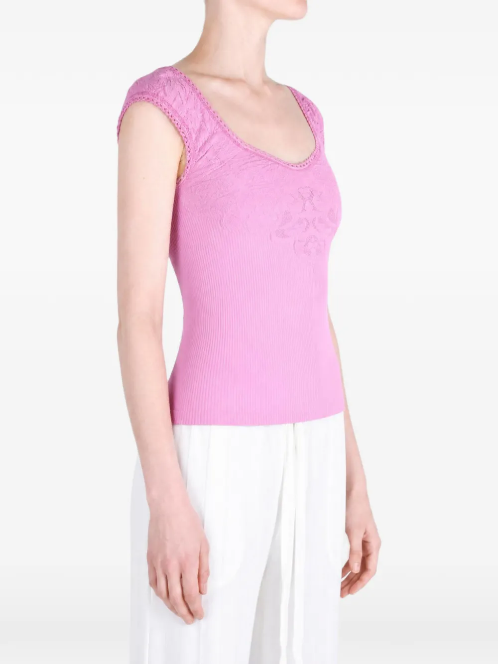 Free People Pretty Please tank top Roze