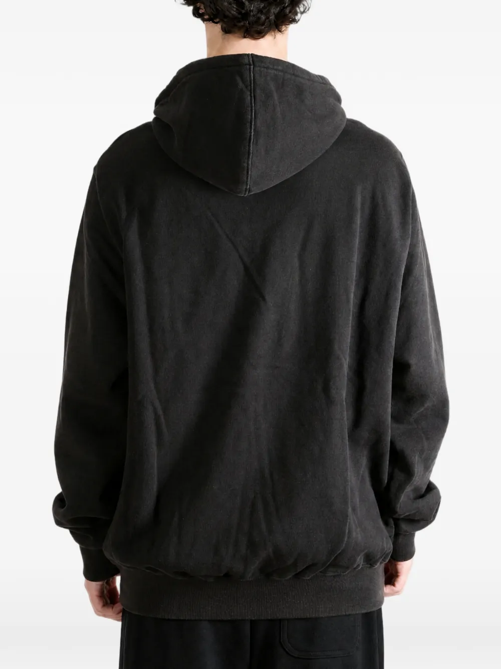 Doublet Threadless Air Embroidery hoodie met trekkoord Zwart