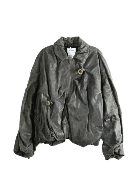 Doublet crinkled-finish jacket