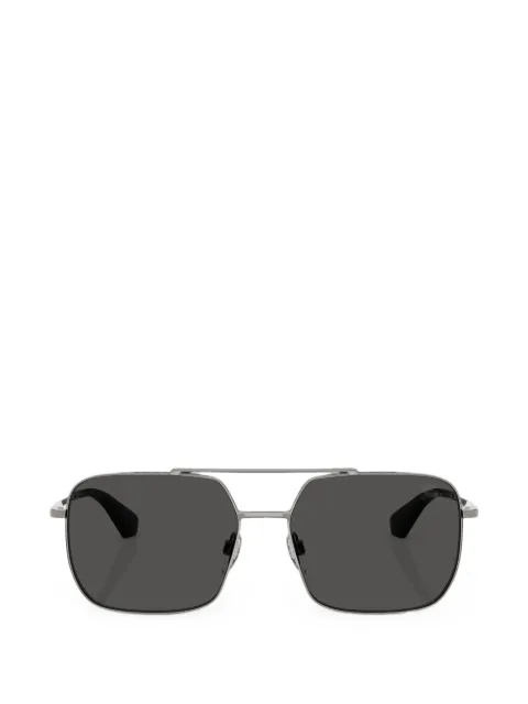Burberry check-engraved sunglasses