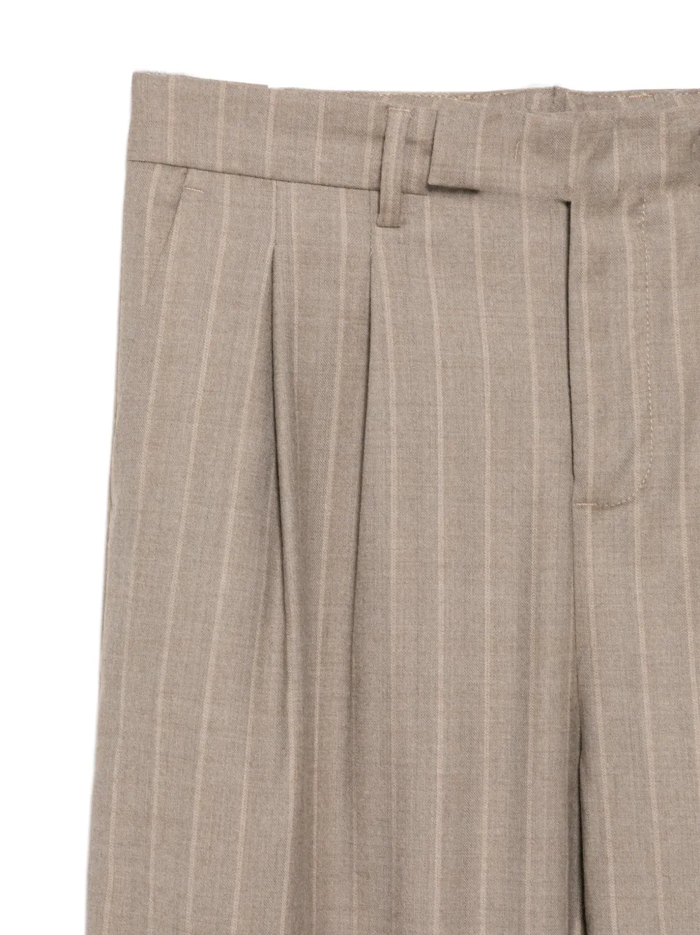 Briglia 1949 Broek met krijtstreep Beige