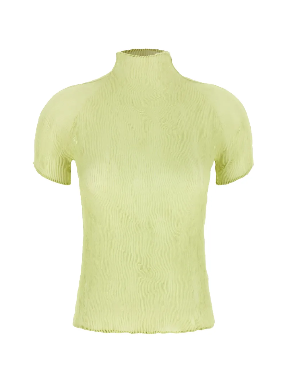 Issey Miyake Chiffon Twist 1 pleated blouse