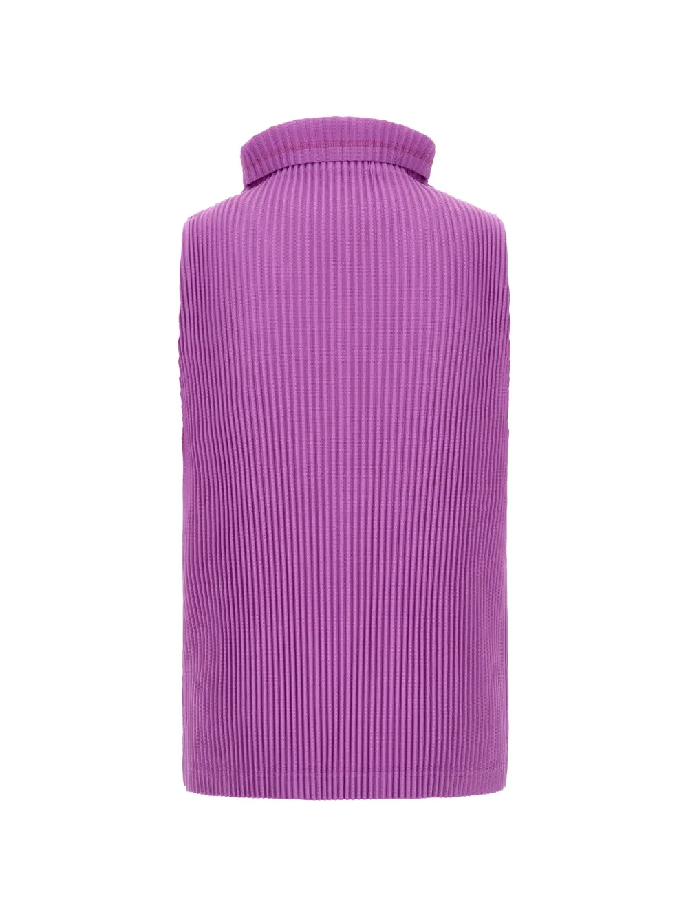 Homme Plissé Issey Miyake Geplooide mouwloze trui Paars