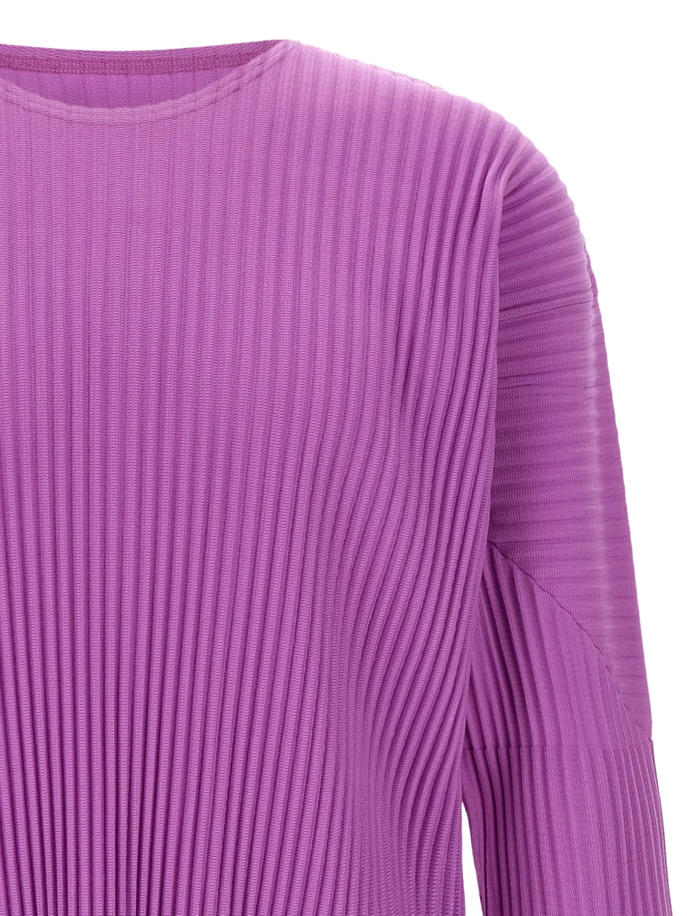 Homme Plissé Issey Miyake Color Pleats 1 geplooide trui Paars