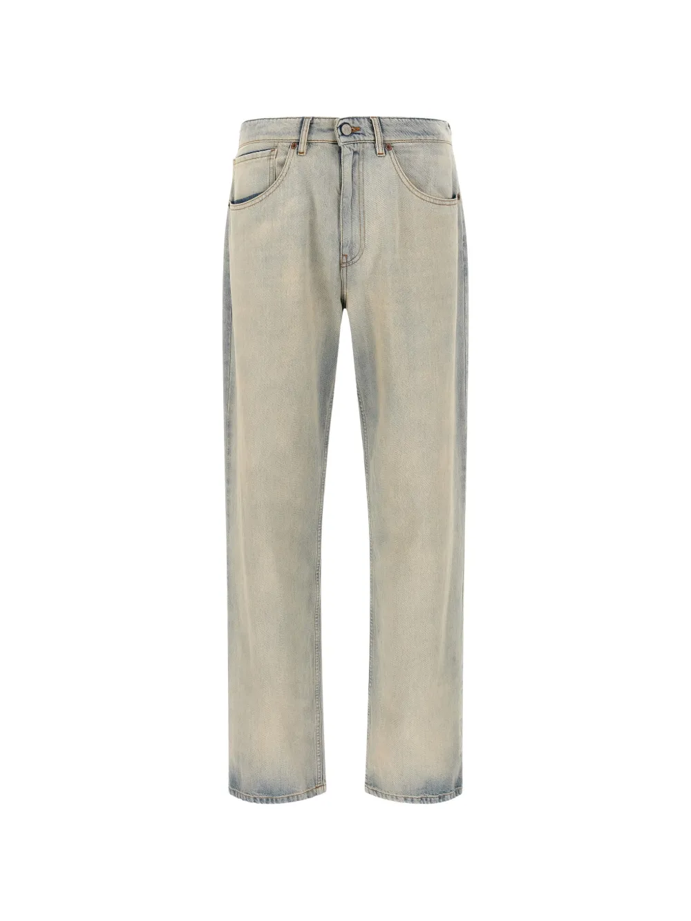 MM6 Maison Margiela straight-leg jeans - Blu