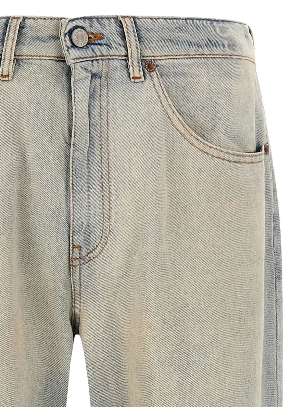 MM6 Maison Margiela Straight jeans Blauw