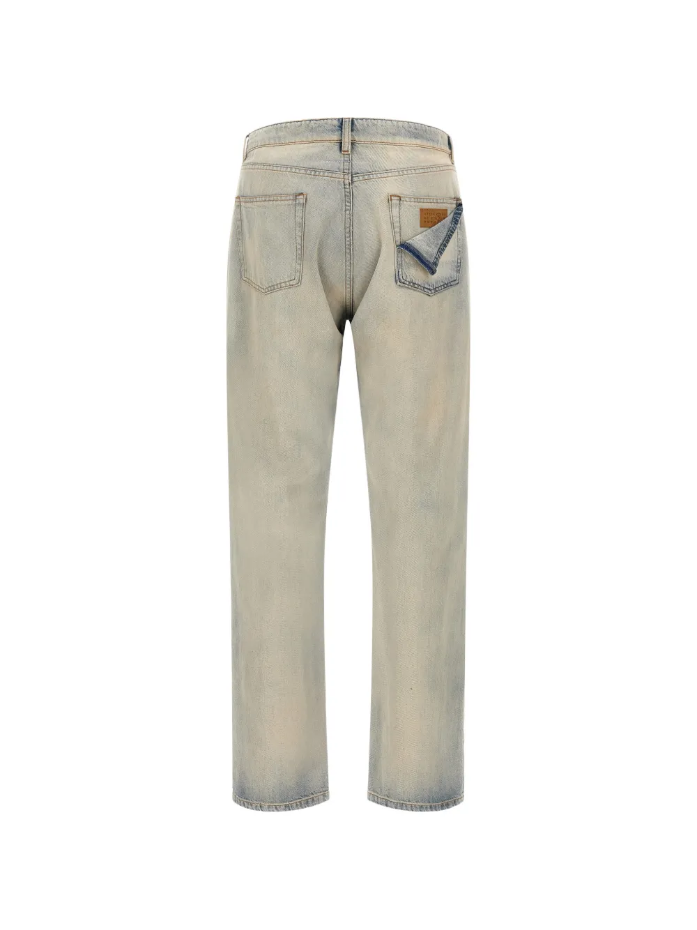 MM6 Maison Margiela Straight jeans Blauw