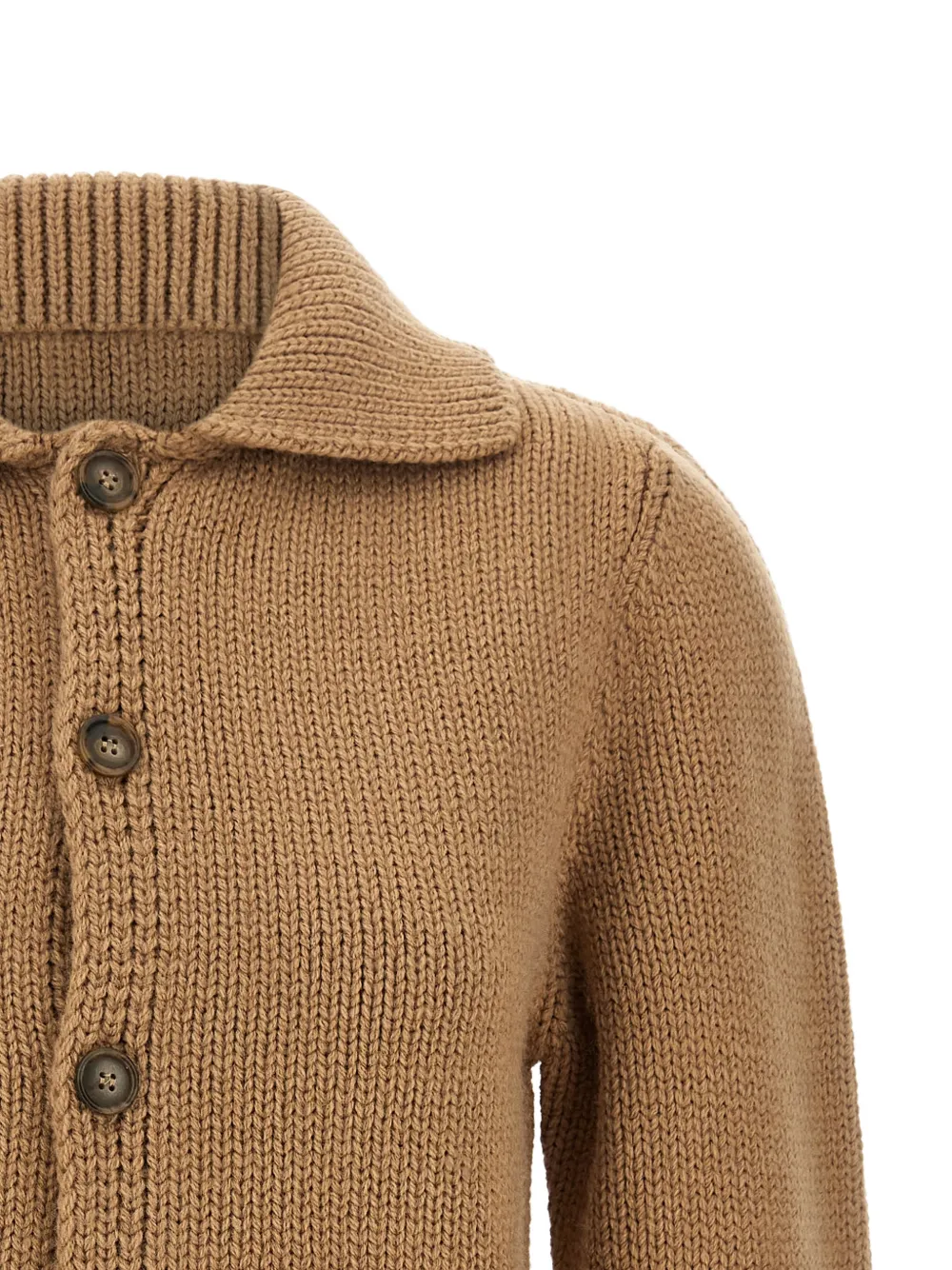 MM6 Maison Margiela Cropped vest Beige