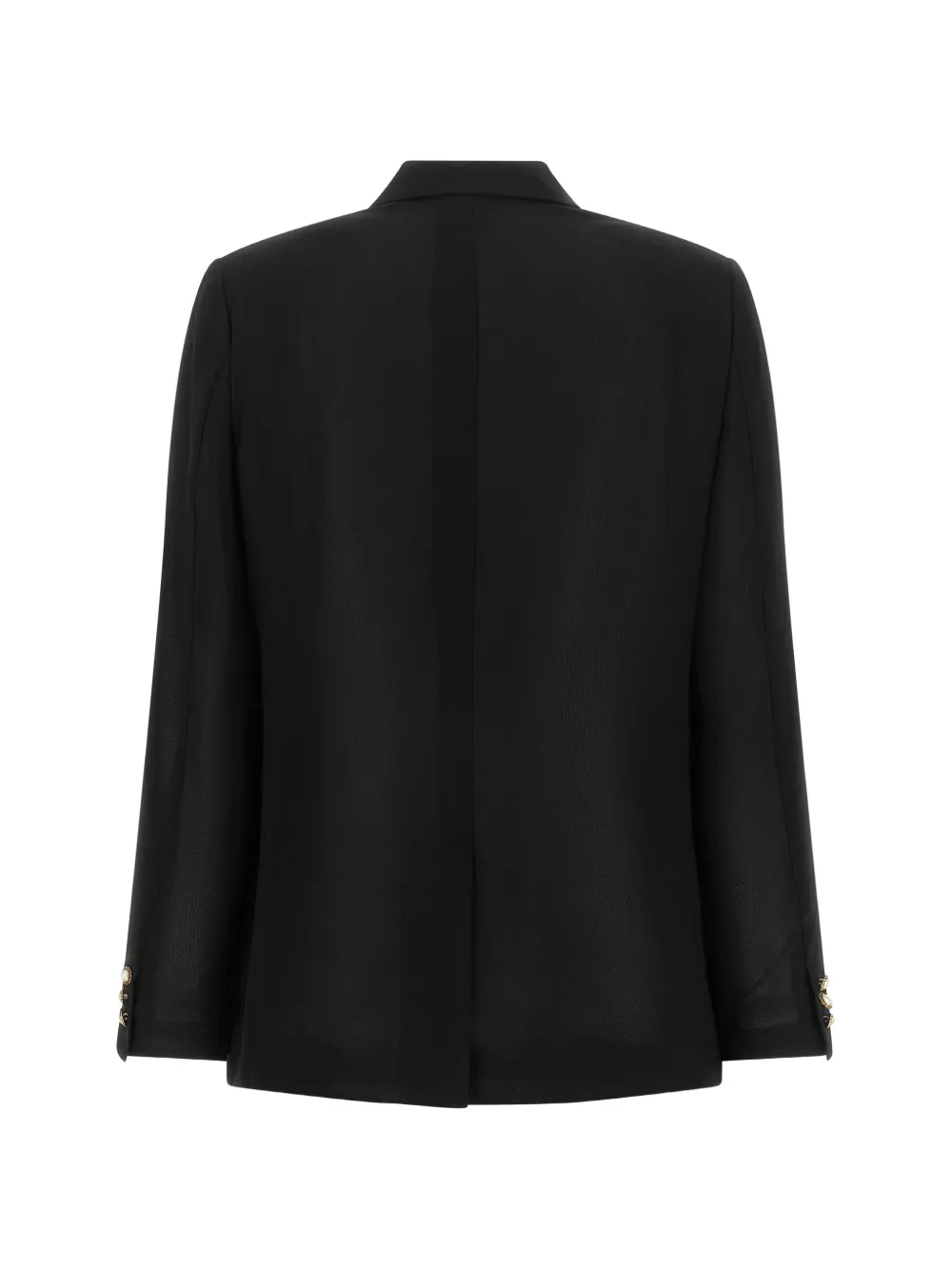 Comme Des Garçons Blazer met enkele rij juweelknopen Zwart