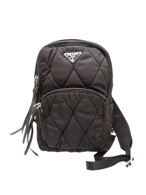 Prada Pre-Owned 2013-2016 Impuntu Tessuto Sling backpack