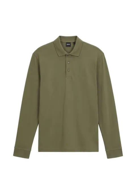 BOSS long-sleeve polo shirt