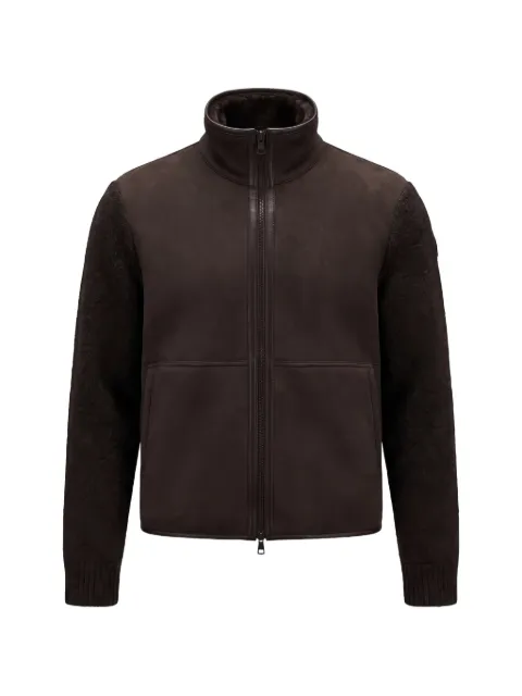 Moncler veste bomber à col montant