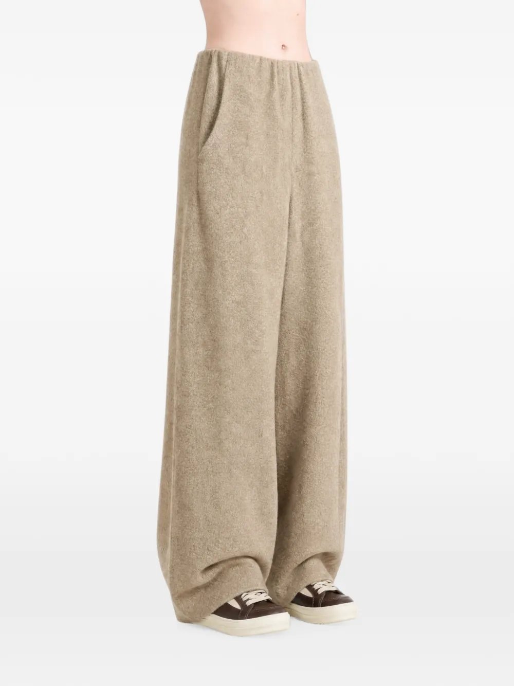 TAIGA TAKAHASHI elasticated wide-leg trousers