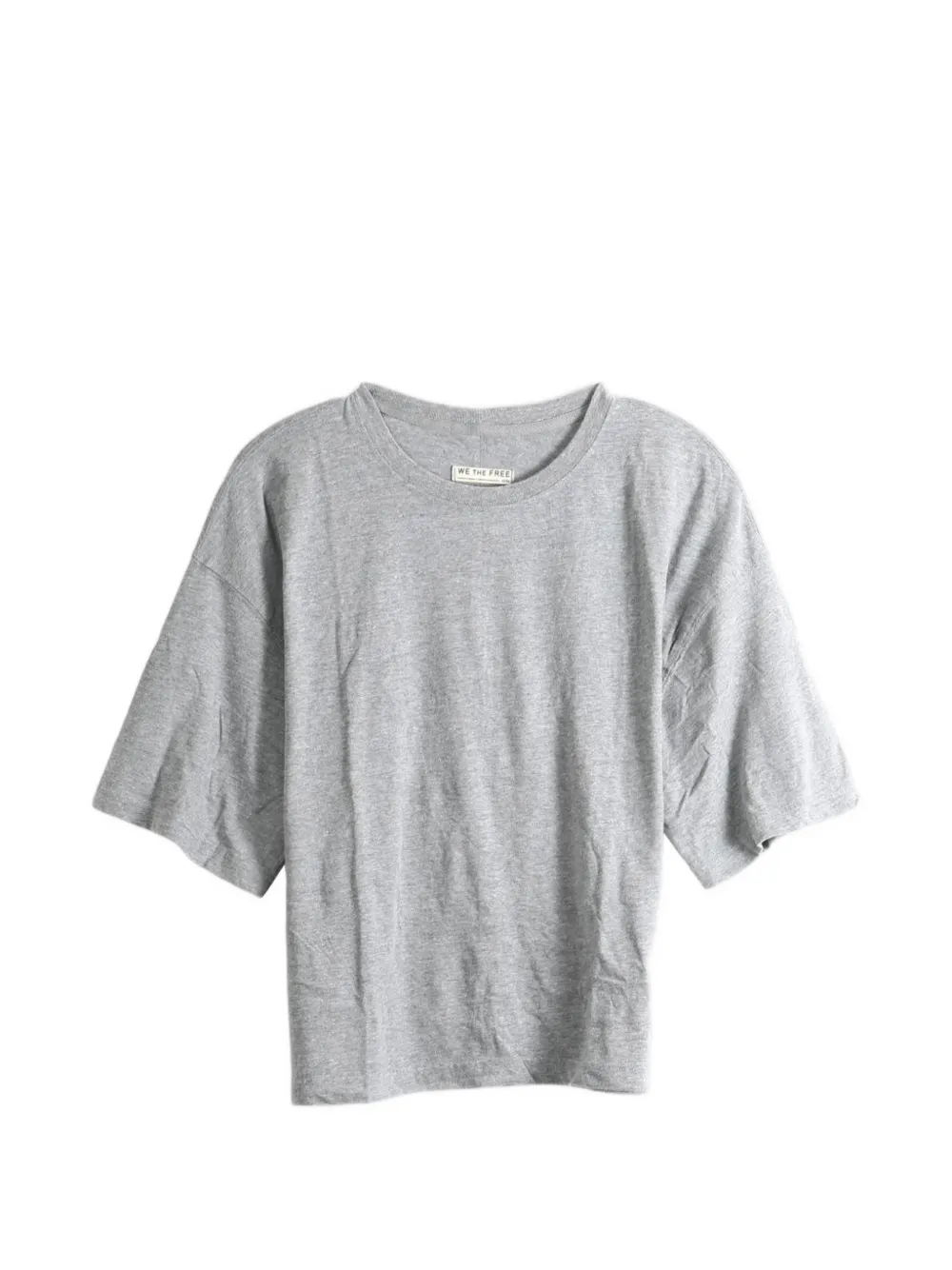 Free People Wtf Perfect dropped-shoulder T-shirt - Gris Free People Wtf Perfect dropped-shoulder T-shirt - Gris