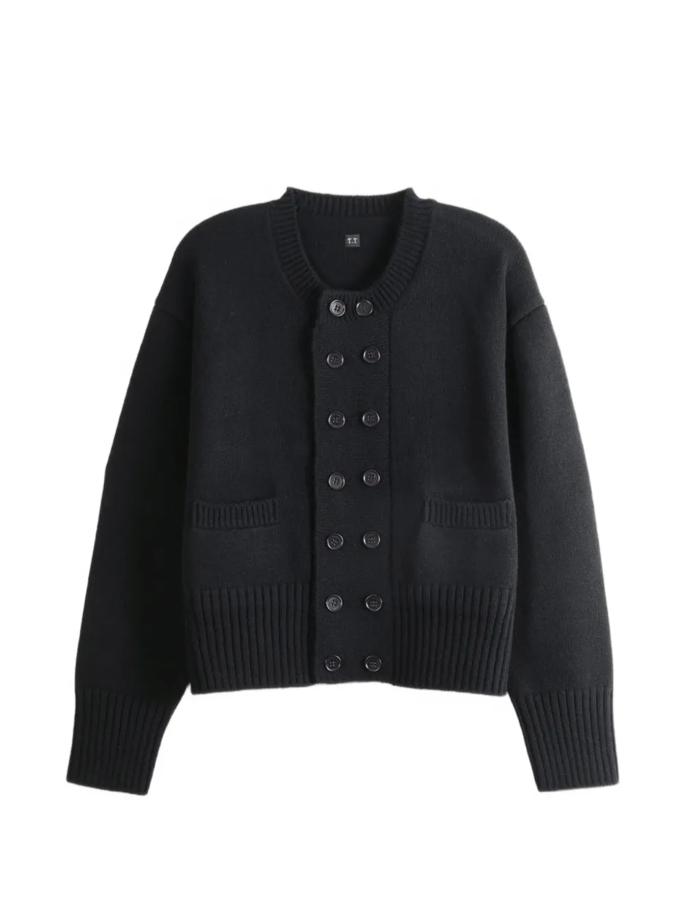 TAIGA TAKAHASHI LOT.506 knitted cardigan - Black