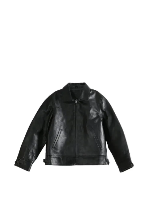TAIGA TAKAHASHI leather zip-up jacket