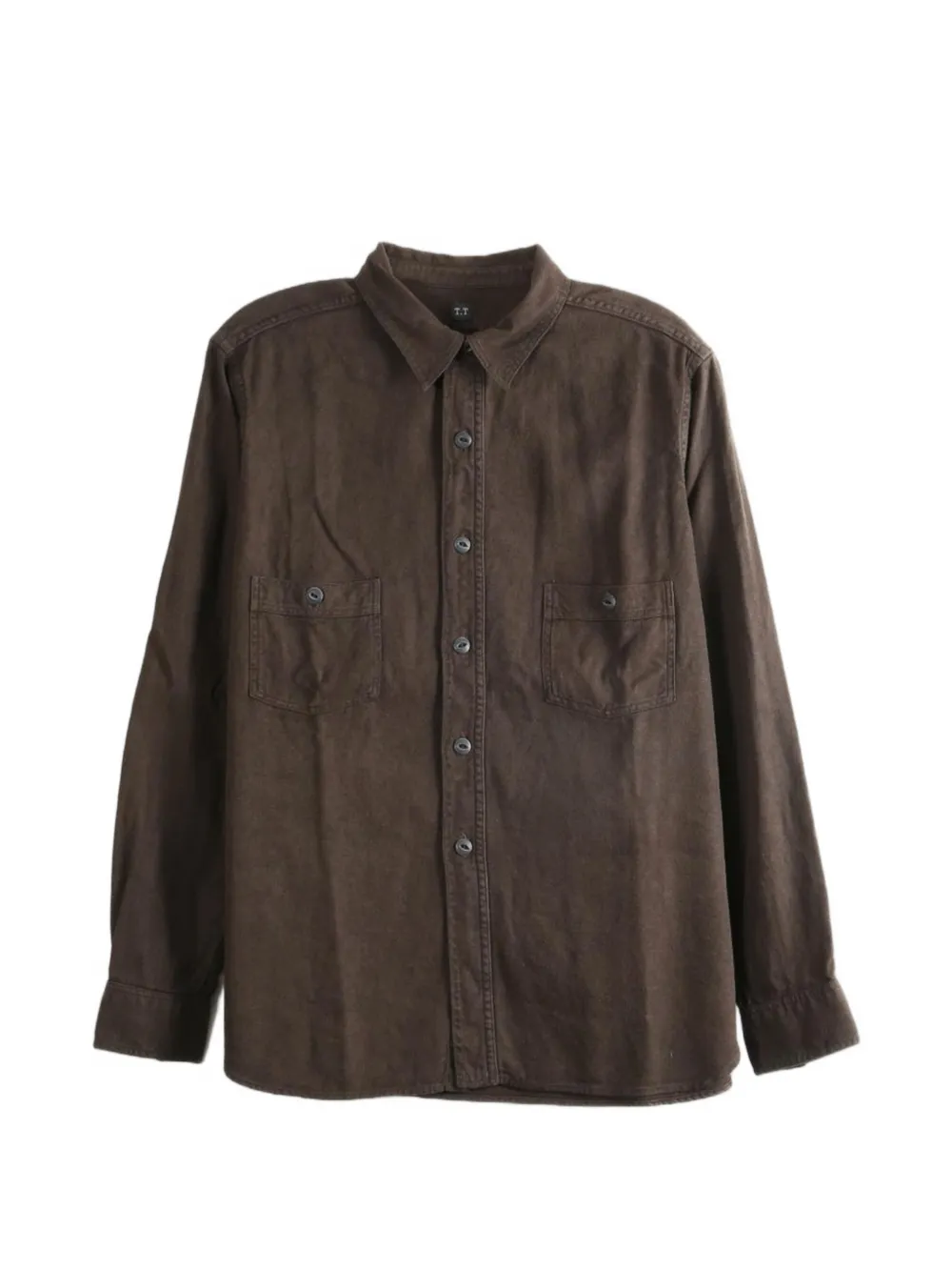 TAIGA TAKAHASHI long-sleeve shirt - Braun
