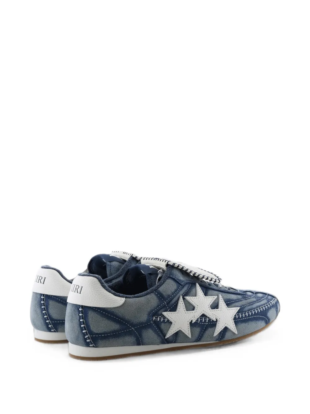 AMIRI Pacific Flat patchwork sneakers Blauw