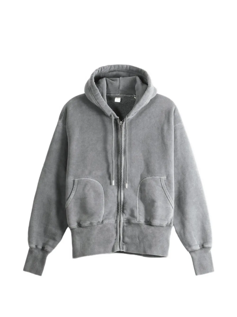 TAIGA TAKAHASHI LOT.615 zip-up hoodie - Grau