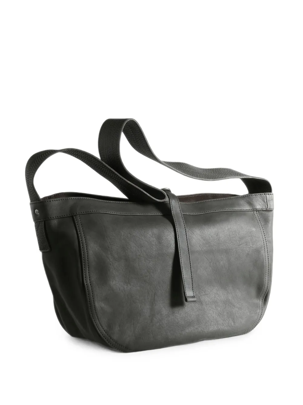 Taiga Takahashi Newsboy Small Shoulder Bag In Brown