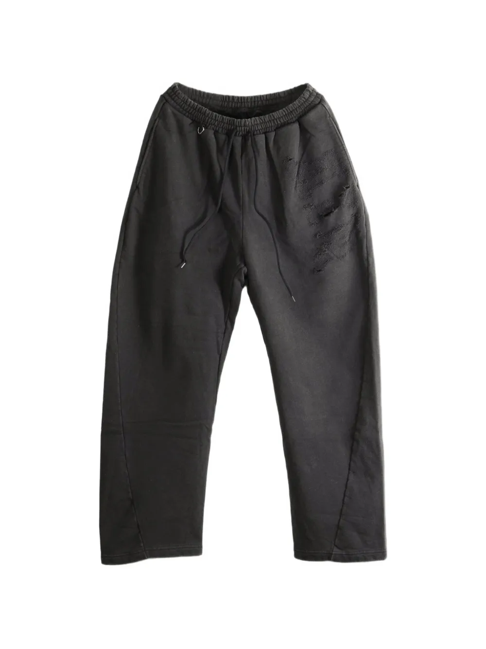 Doublet Threadless Air Embroidery track pants - Nero