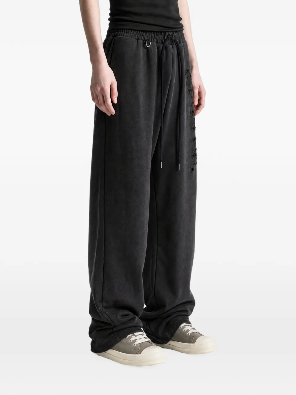 Doublet Threadless Air Embroidery trainingsbroek Zwart