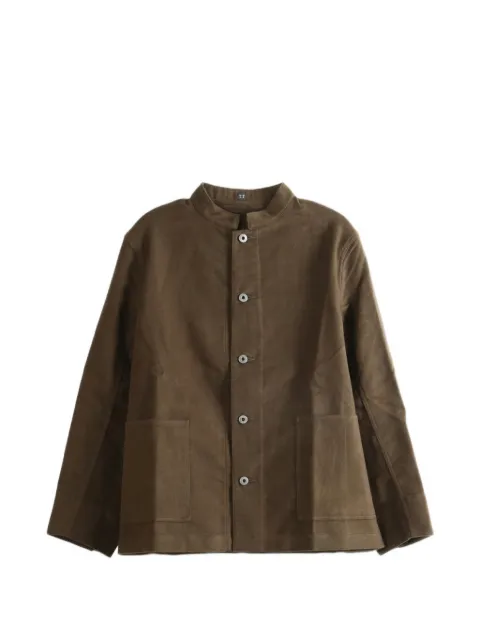 TAIGA TAKAHASHI Lot.307 buckled-strap band-collar jacket