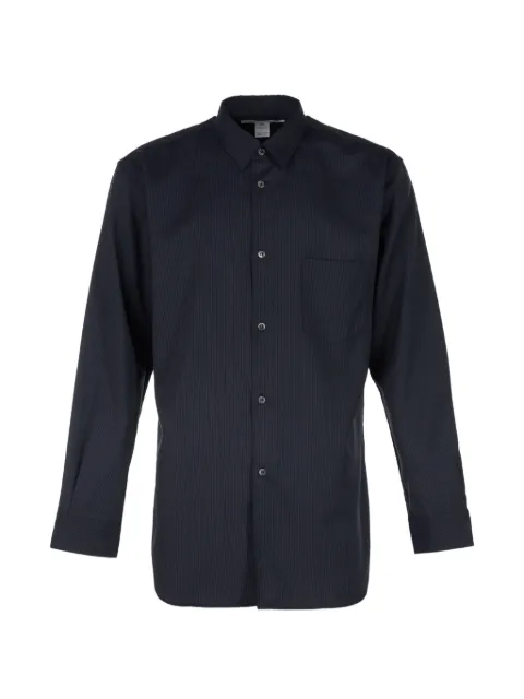 Comme Des Garçons Shirt pinstripe-pattern shirt