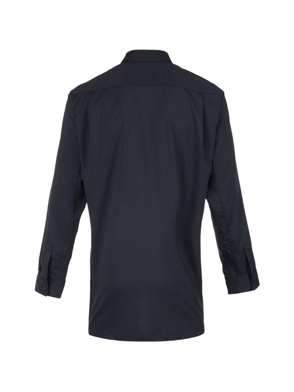 Comme Des Garçons Shirt pinstripe-pattern shirt Blauw