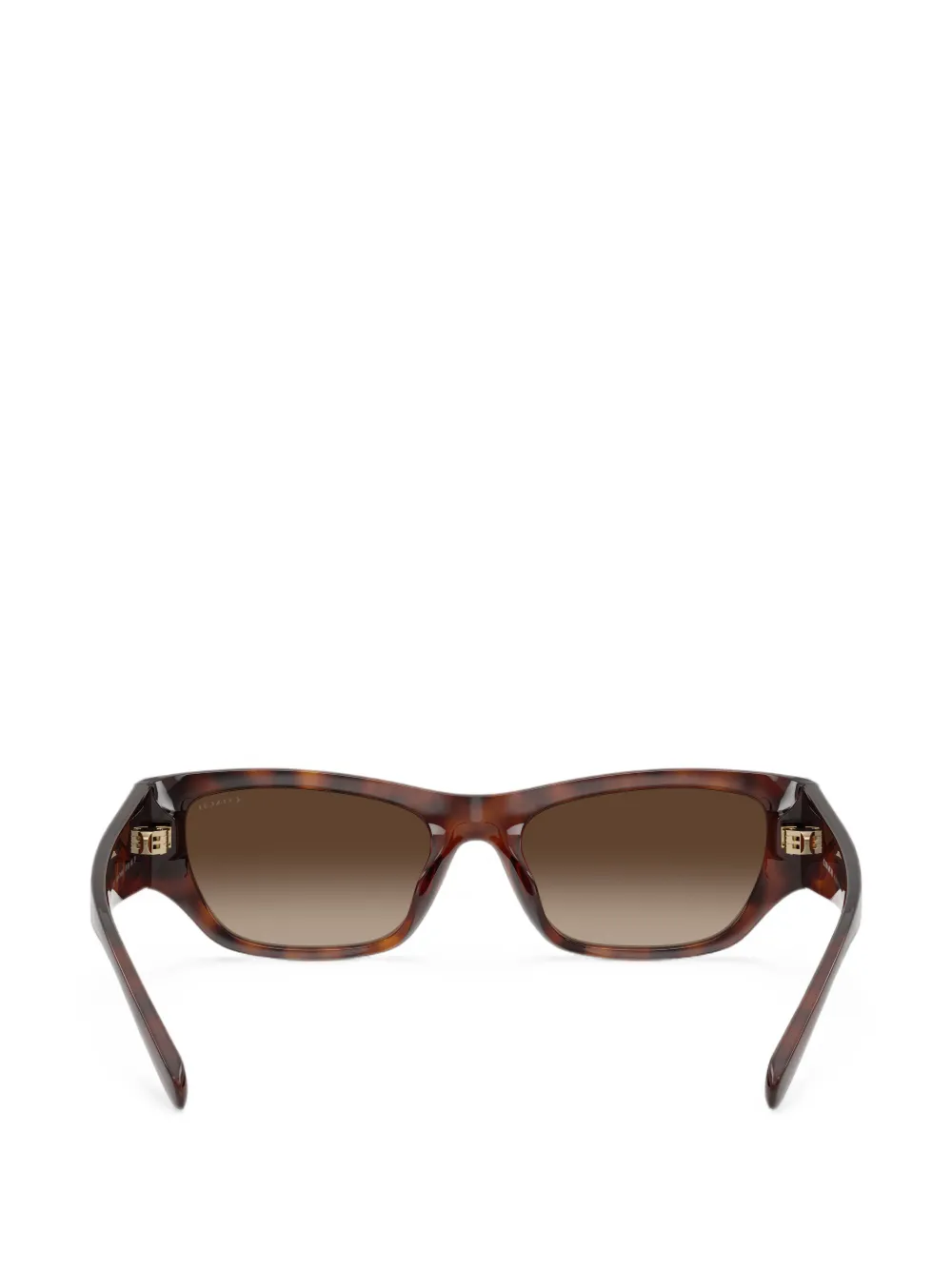 Coach Rectangular-frame Sunglasses In Brown