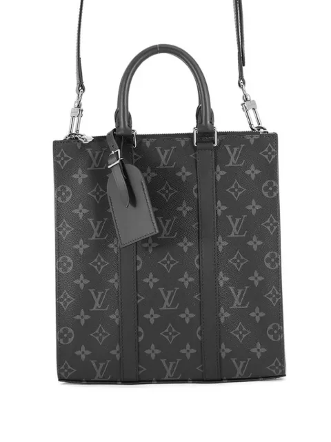 Louis Vuitton Pre-Owned 2021-2026 Monogram Eclipse Sac Plat satchel