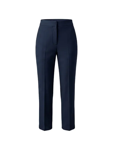 BOSS pants rectos en tela mate
