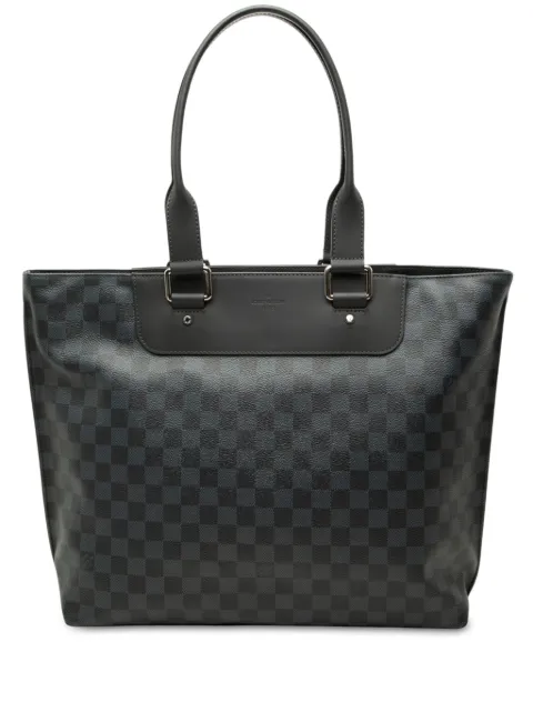Louis Vuitton Pre-Owned 2017 Damier Cobalt Cabas Voyage tote bag